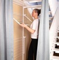 Torkställning Nedfällbar Vit 90 cm Elfa